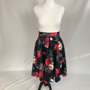 NWT Twilight Gypsy Collective midi skirt floral
